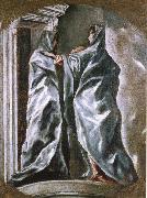 El Greco The Visiation oil painting